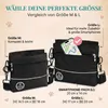 HUND IST KÖNIG Borsa per cani con chiusura magnetica a una Anteprima dell’immagine prodotto 7