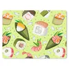 MuchoWow® Mauspad Mousepad Muster - Sushi - Japan - Grün Produktbild-Vorschau 1