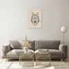 Bilder auf glas - Einteilig - Husky Hund Portrait Plakat - Produktbild-Vorschau 7