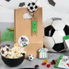6 Mini Fußbälle - kleine Deko Bälle schwarz weiß 2 cm Produktbild-Vorschau 5
