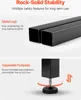 Marketing image showing features of a table. Produktbild-Vorschau