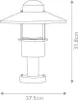 Elstead Klampenborg Außen-Stehleuchte Sensor E27 32cm Produktbild-Vorschau 6