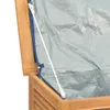 vidaXL Skrzynia ogrodowa z torbą 60x50x58 cm z litego Podgląd zdjęcia produktu 9