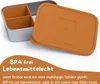Brotdose Kinder Edelstahl mit Einsatz, BPA frei, Lunchbox, Produktbild-Vorschau 2