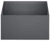 vidaXL Pot de jardin anthracite, 60 x 60 x 40 cm Voir les images du produit 3