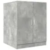 A concrete-effect washing machine cabinet with two doors. Produktbild-Vorschau