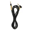 A black audio cable with gold-plated connectors is shown against a white background. Náhľad obrázku produktu