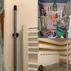 Nástěnný držák na koště, držák na mop s háčkem, nástěnný Náhled obrázku produktu 3