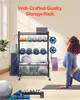VEVOR Home Gym úložný stojan, ocelový úložný stojan, držák Náhled obrázku produktu 3