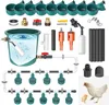 Hühnertränke, Automatischer Geflügeltränke Wassertränke mit Produktbild-Vorschau 1