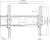 Maclean TV Wall Mount 37-90'' 80kg MC-421 VESA 600x40 Anteprima dell’immagine prodotto 6