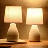 sada 2 stolních nebo nočních lamp BRUBAKER 28 cm Přírodní Náhled obrázku produktu 2