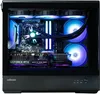 ATX Semitower Gehäuse Schwarz mit 3x A-RGB Lüftern, USB-C, Produktbild-Vorschau 3