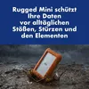 LaCie Rugged Mini, 1 TB, 3.2 Gen 1 (3.1 Gen 1), Orange Produktbild-Vorschau 5