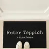 Relaxdays deurmat van kokos, 60x40 cm, rode deurmat, Productafbeelding-voorbeeld 2