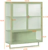 okwish Wandschrank  Badschrank   Hängeschrank  mit offenem Produktbild-Vorschau 7