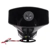 A black alarm horn speaker with red and black wires attached. Voir les images du produit
