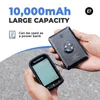 ROCKBROS Luce Bicicletta Anteriore con Power Bank 10000mAh, Anteprima dell’immagine prodotto 5