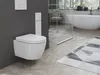 Keramik Hänge-WC Wand WC Tiolette - spülrandlos - Softclose Produktbild-Vorschau 5