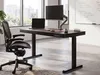 BELIANI Schreibtisch Schwarz Faserplatte 120 x 60 cm Produktbild-Vorschau 2