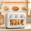 HOMCOM Heißluftfritteuse 12 Liter Mini Backofen mit Umluft, Produktbild-Vorschau 4