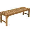 Teako Design Teakholz Gartenbank Ferrara Massivholz Produktbild-Vorschau 2