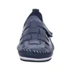 Gemini Damen Slipper Leder Flechtoptik Klettverschluss Produktbild-Vorschau 10