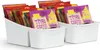 Organiseur de cuisine pour épices et sachets - blanc - pack Voir les images du produit 1
