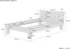 Einzelbett Buchebett massiv natur 120x200 Futonbett Produktbild-Vorschau 7