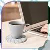 Bavlnené podložky pod nápoje, sada 8 ks, so stojanom, rôzne Náhľad obrázku produktu 8