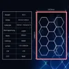 11er-Pack Hexagon LED Deckenleuchte mit Rahmen, 500W LED Produktbild-Vorschau 9