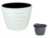 Vaso MAZE BIANCO D50CM H34.9CM Anteprima dell’immagine prodotto 4