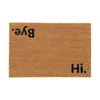 Relaxdays Fußmatte Kokos 60x40cm, Türvorleger Spruch, Produktbild-Vorschau 1