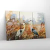 Bild auf Leinwand - Leinwandbild - 3 Teile - Kraniche Vögel Produktbild-Vorschau 4