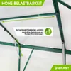 Interior view of a greenhouse structure, highlighting its structural integrity and load-bearing capacity. Produktbild-Vorschau