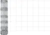 vidaXL Wildzaun 1000 x 80 x 0,18 cm Eisen Feuerverzinkt Produktbild-Vorschau 5