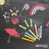Westcott Tafelkreide E-744983 00 sort. 12St. Voir les images du produit 7