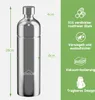 HOMELUX 1L 316 Edelstahl Flasche, Kompatibel Produktbild-Vorschau 3