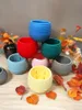 Lot de 7 pots de fleurs avec drainage 0,55 L pour cactus, Voir les images du produit 19