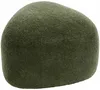 Poltrona Alfrisa Teddy, di colore verde scuro, a forma Anteprima dell’immagine prodotto 1