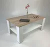 Möbel SD Couchtisch Bea Sonoma Eiche hell Sägerau - Weiß Produktbild-Vorschau 5