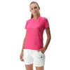 UYN Run Fit kurzarm Laufshirt Damen pink peacock S Produktbild-Vorschau 3