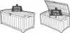 Keter Glenwood - zahradní box 390 L - 128 x 65 x 61 cm - Náhled obrázku produktu 11