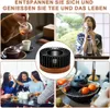 Teewärmer mit Holzsockel & Aluminiumlegierung – Produktbild-Vorschau 5