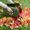 Gartenabfall Laubgreifer Paar Handschlaufe Kunststoff grün Produktbild-Vorschau 2