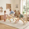COSTWAY 3 v 1 Montessori lezecká súprava, lezecká zostava Náhľad obrázku produktu 2