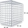 Gabione 50 cm x 50 cm x 30 cm (L x H x T), Maschenweite 5 Produktbild-Vorschau 2