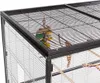 Vogelvoliere Casa 120 · Antik/Platinum mit Flachdach von Produktbild-Vorschau 2