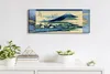 Dekor Leinwand Uhr Wandbilder 60x30 Gutshof Umezawa in der Produktbild-Vorschau 3