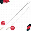 KOTARBAU® Set 10 pièces Brochettes Pour Barbecue Acier 130 Voir les images du produit 7